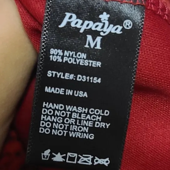 New Medium red Lace Dress NWT - Valentines Day - Picture 7 of 7